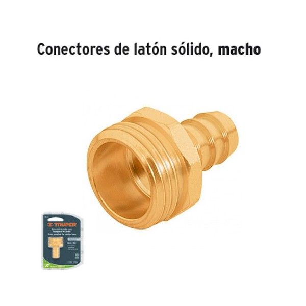 Compra En Linea Conector De Lat N S Lido Macho Truper En