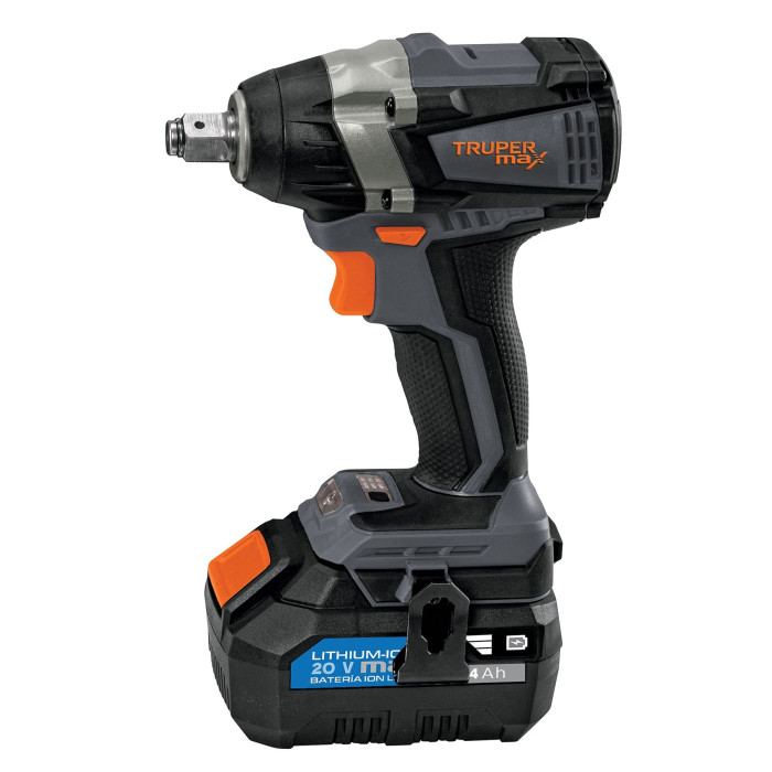 Llave De Impacto Inalámbrica 1/2" 20 V TRUPER MAX