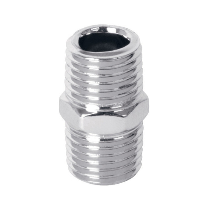 Niple Acero Cuerda 1/4 NPT PRETUL