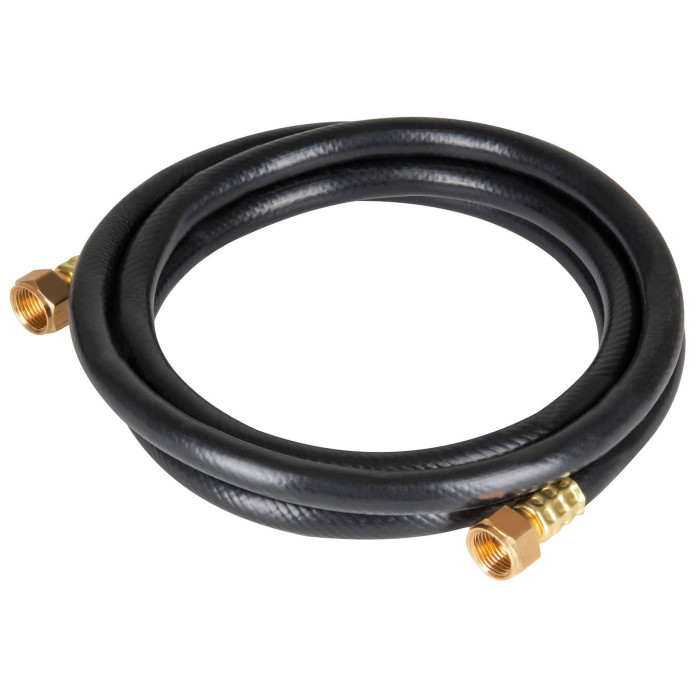 Manguera Para Gas PVC Negra 3/8" C/Conexión FOSET