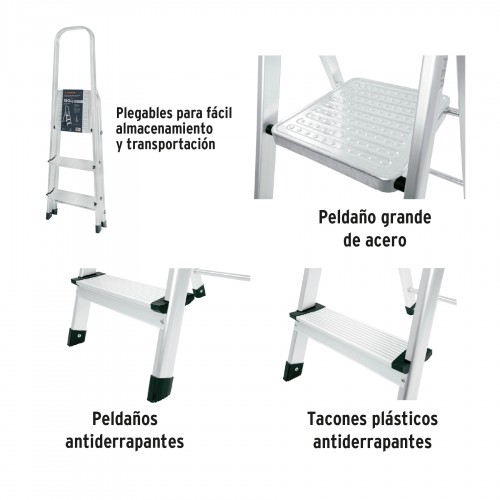 Escalera Tubular Plegable...