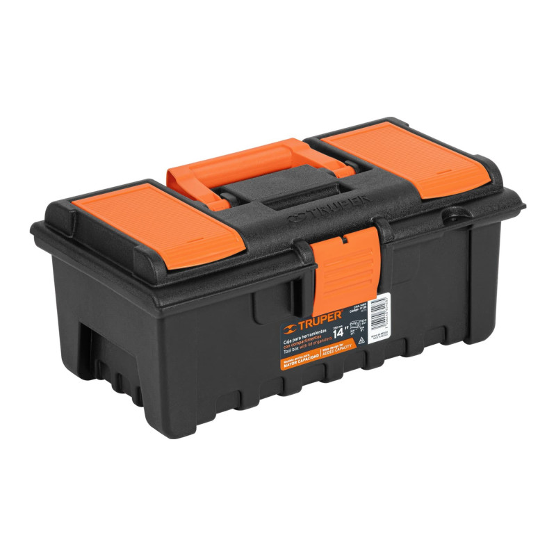 Caja para Herramienta con Compartimiento TRUPER