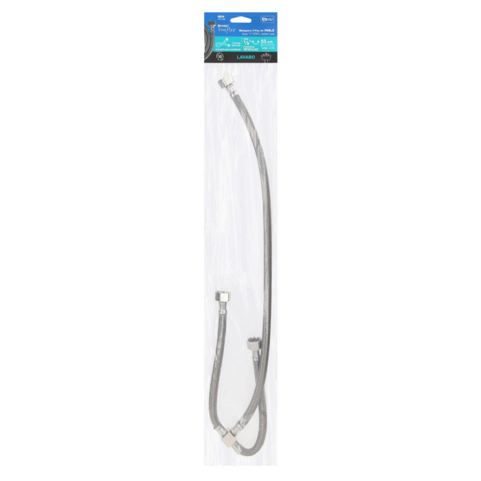 Manguera "T" Lavabo/Fregadero, Vinilo 55cm FOSET