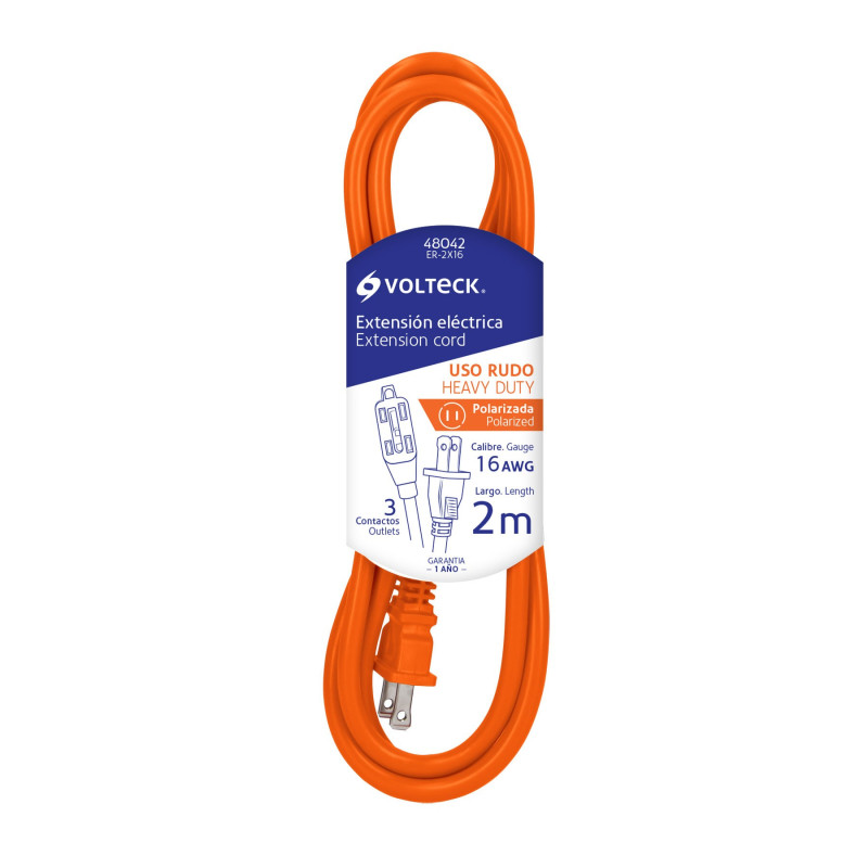 Extension de Uso Rudo Calibre 16 VOLTECK