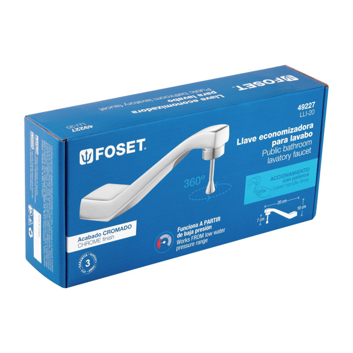 Llave Economizadora Para Lavabo FOSET