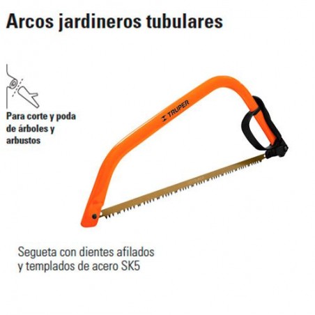 Arco Jardinero Tubular TRUPER