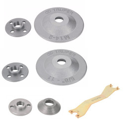 Adaptador Para Disco Abrasivo y Llave TRUPER