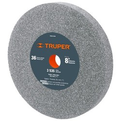 Piedra Para Esmeril Oxido de Aluminio 8" TRUPER