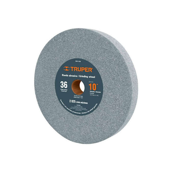 Piedra Para Esmeril Oxido de Aluminio 10" TRUPER Piedra Para Esmeril Oxido de Aluminio 10" TRUPER
