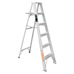 Escalera Tipo tijera 100% Aluminio 91 kg TRUPER