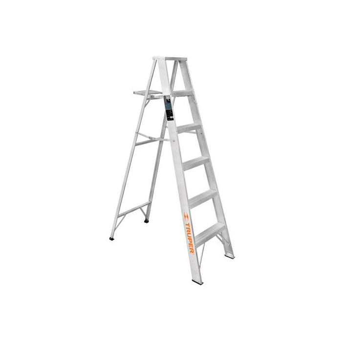 Escalera Tipo tijera 100% Aluminio 91 kg TRUPER Escalera Tipo tijera 100% Aluminio 91 kg TRUPER