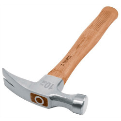 Martillo Pulido Uña Recta Mango Hickory Americano TRUPER
