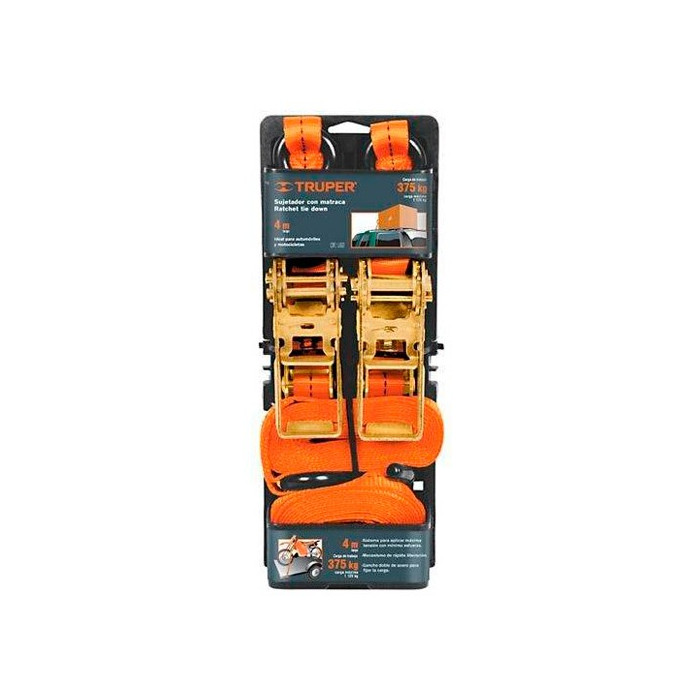 Sujetador Carga Maxima 1125 kg y 2250 kg TRUPER Sujetador Carga Maxima 1125 kg y 2250 kg TRUPER