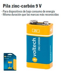 Pila Zinc-Carbon 9V