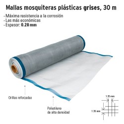 Tela (malla) mosquitero metálica - Clavos Nacionales CN